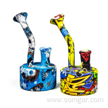 XY76HSG006 Silicone water pipe smoking for herb weed